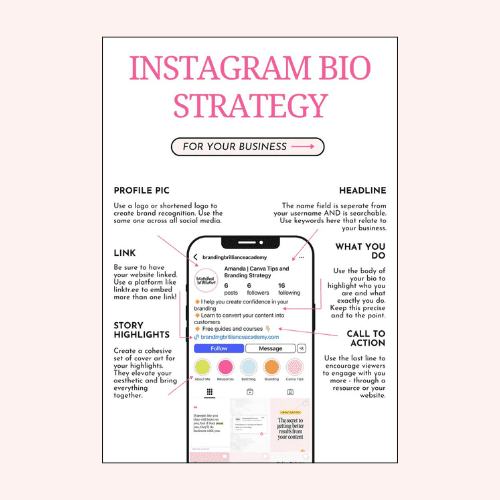 instagram bio strategy